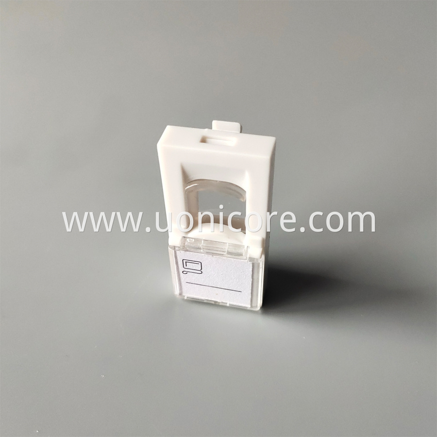 rj45 faceplate french type